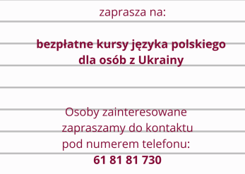 Bezpłatny kurs języka polskiego